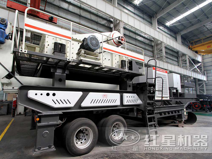 小型車載移動石料破碎機(jī)_小投資，大收益