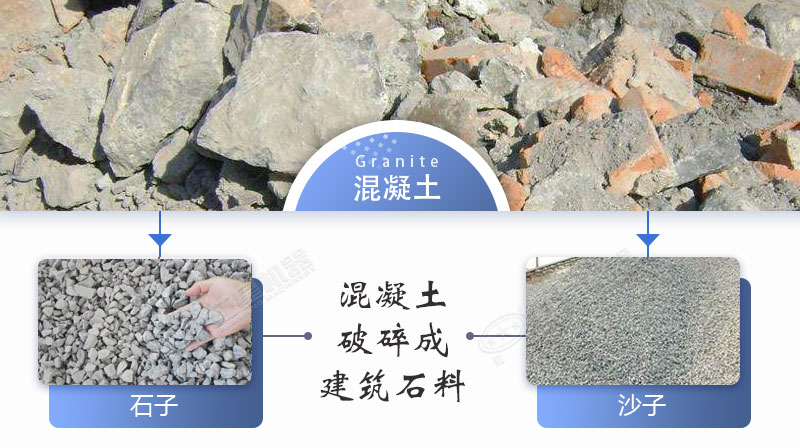 瀝青混凝土加工廢料怎么處理？推薦用混凝土移動破碎機(jī)